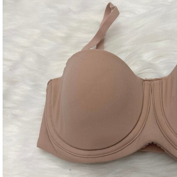 Skims NWT Neutral Mica Fits Everybody Convertible Strapless Bra Size 32B - Picture 3 of 7